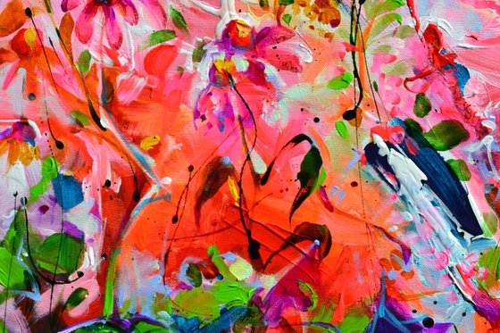 Window peek - Butterfly Garden