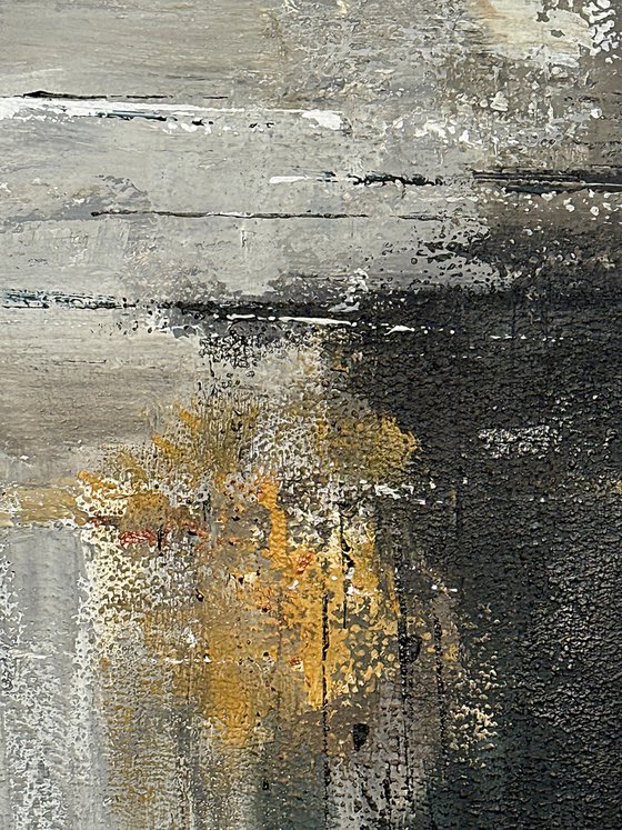 Large Abstract Seascape-Drift of Light