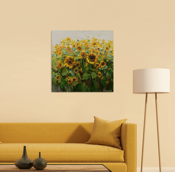 Sunflowers Original Oil painting