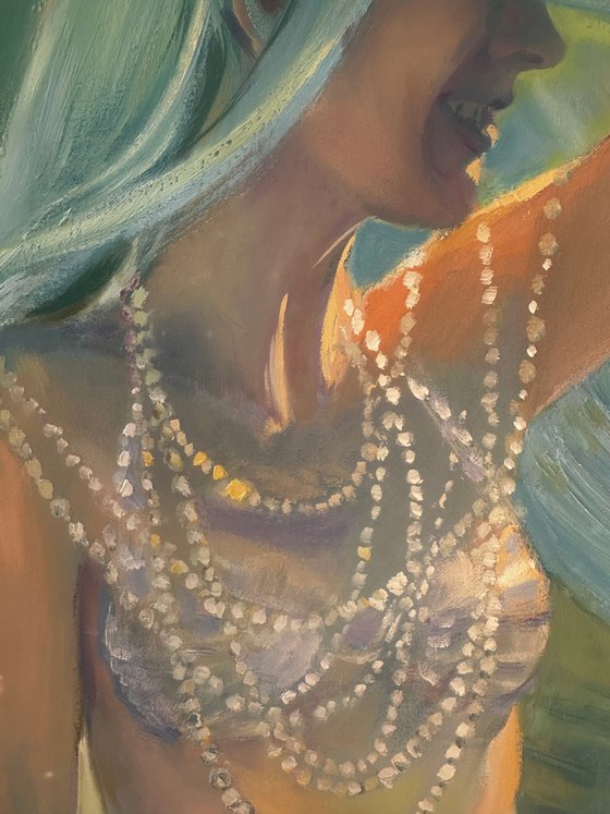 Mermaid on a Turtle