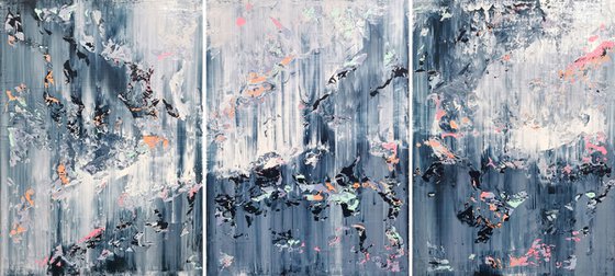 180x80cm. / Abstract triptych / Abstract 2276