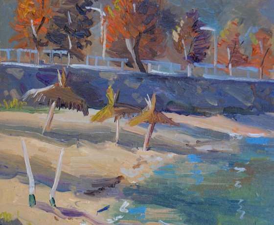 Autumn by the lake