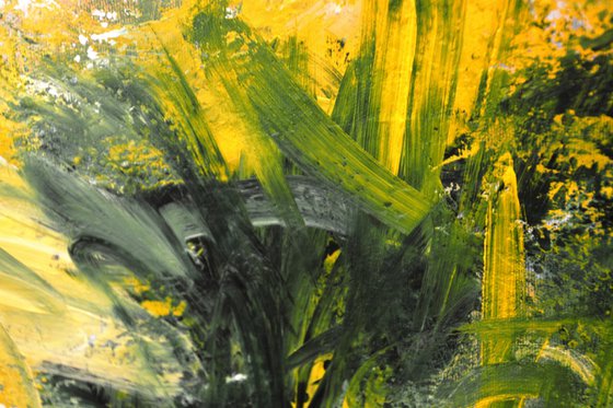 Cattail Glow at the Pond