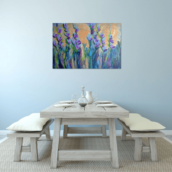Irises. Inspired by Van Gogh #01