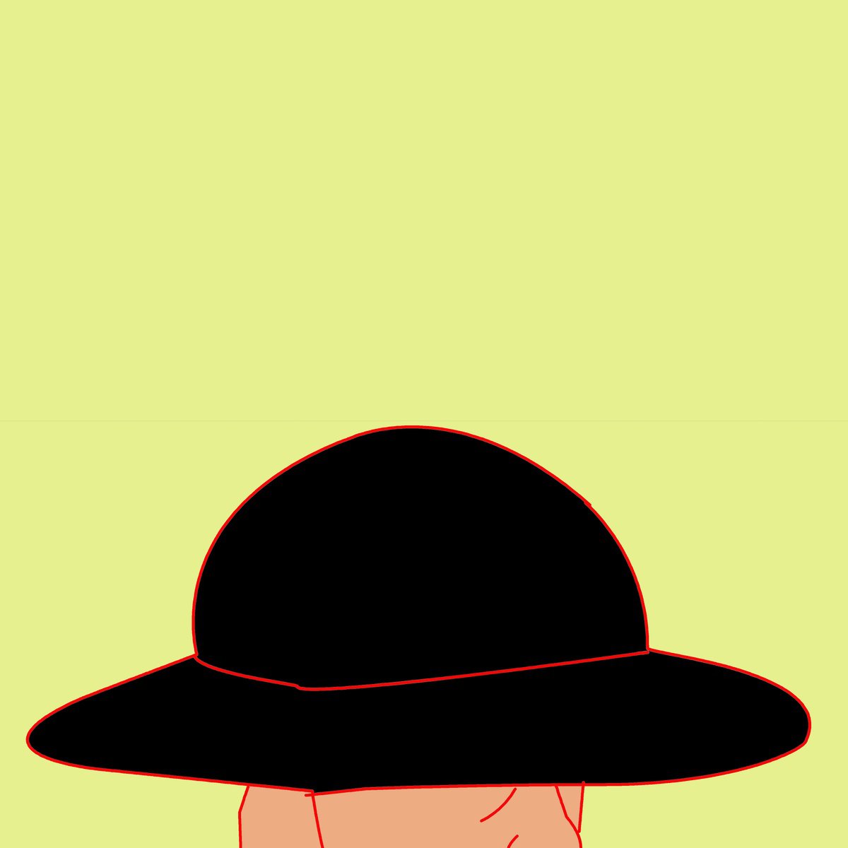 Urban And Pop Portrait Print By Artworks By Rina Mualem, 10 X 10, Under The Hat, Original Artwork