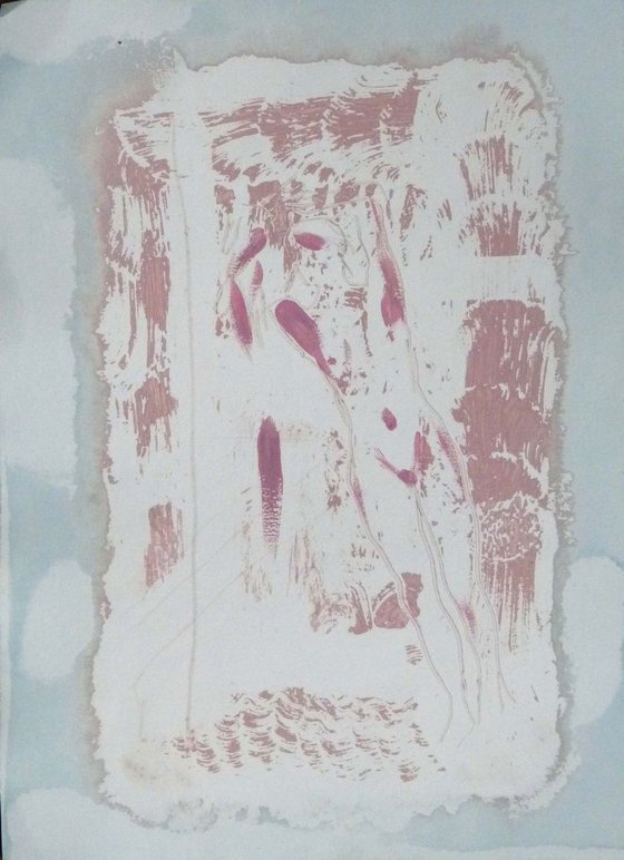 Waterfall 2, 41x29 cm