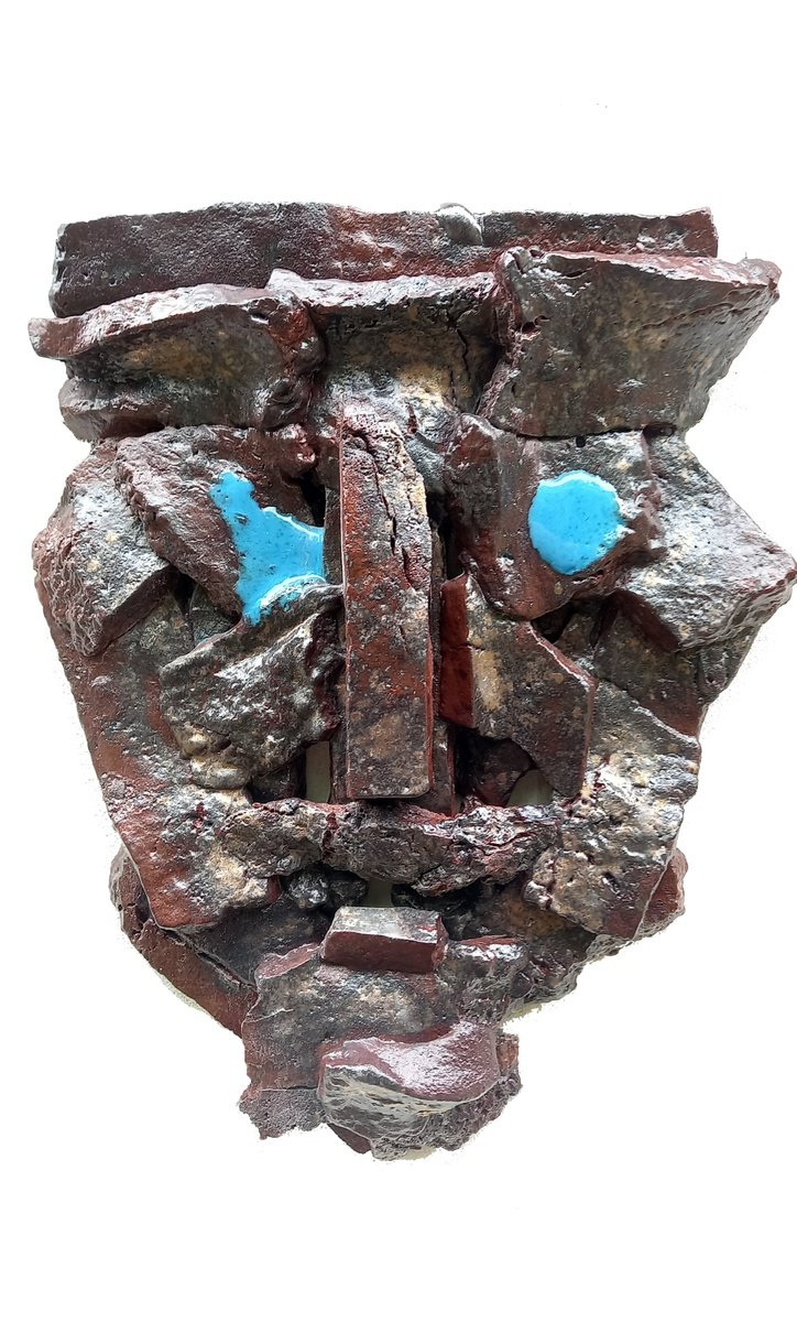 Expressive Portrait Relief By Ognyan Chitakov, 12 X 14", "Thorin", Original Artwork