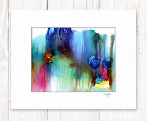 A Mystic Encounter 18 - Zen Abstract Painting by Kathy Morton Stanion by Kathy Morton Stanion
