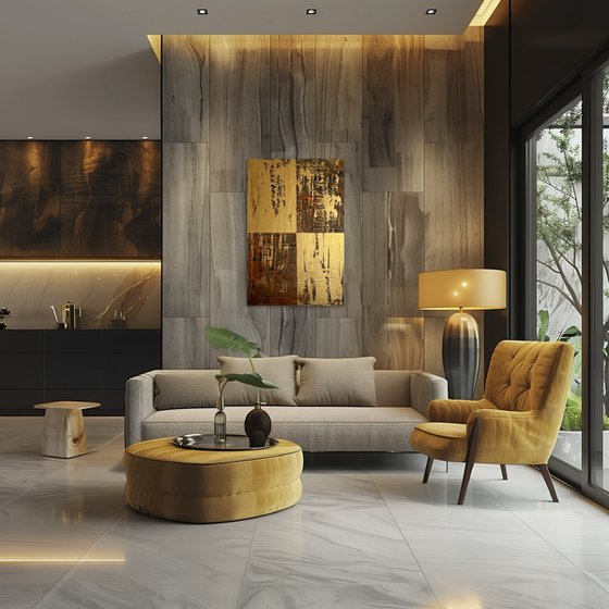 Vergoldete Stille 60x90
