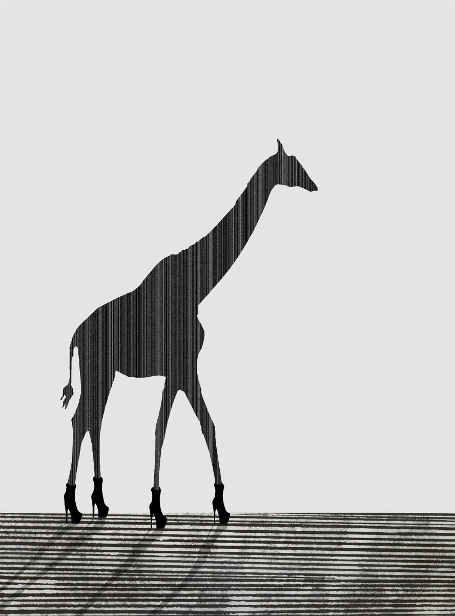 Giraffe by Rennie Pilgrem