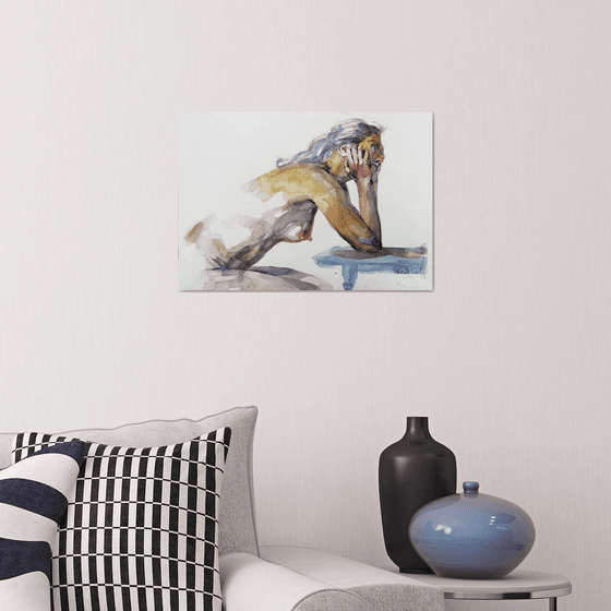 nude ( side view )