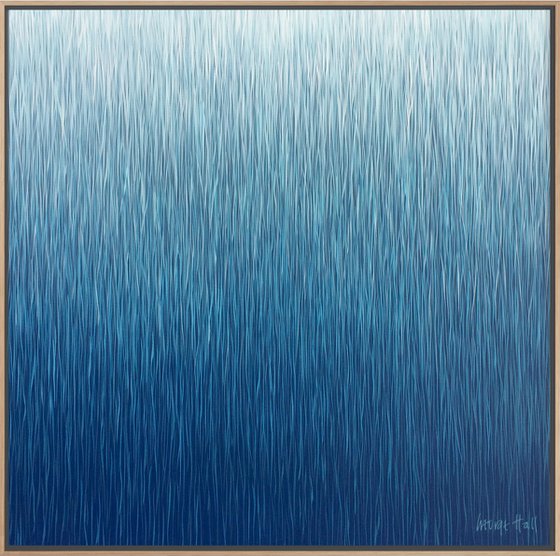 Twin Silence Night Framed 104 x 104cm