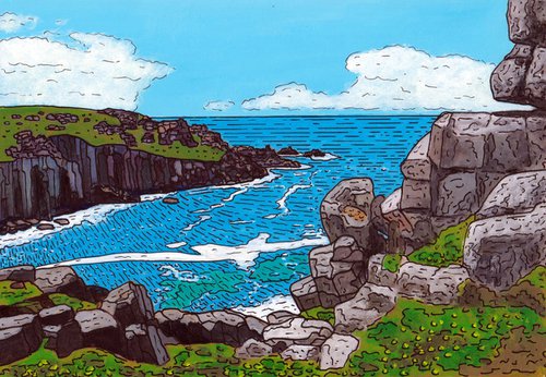 "Coast near Gwennap Head" by Tim Treagust