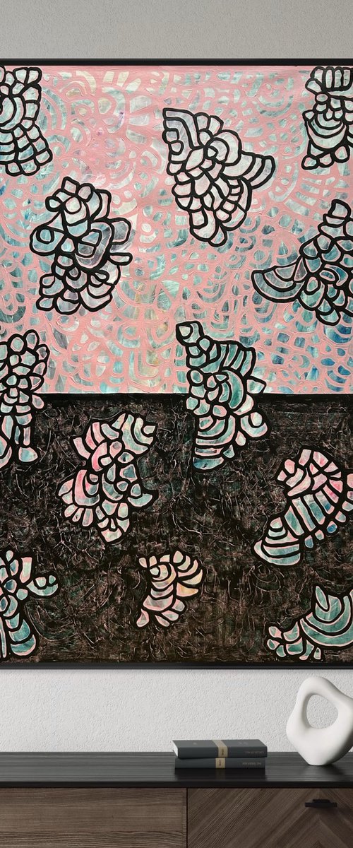 Between Coral and Butterflies by Samantha Malone