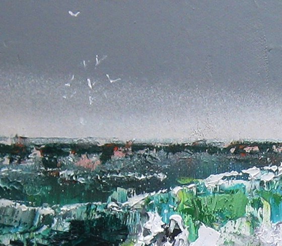 'Kittiwakes Over Tresness'