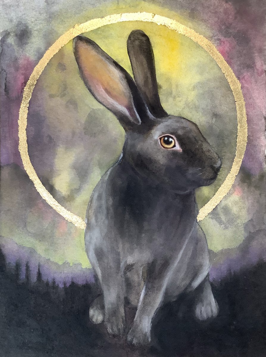 LAPIN NOIR by Eva Fialka