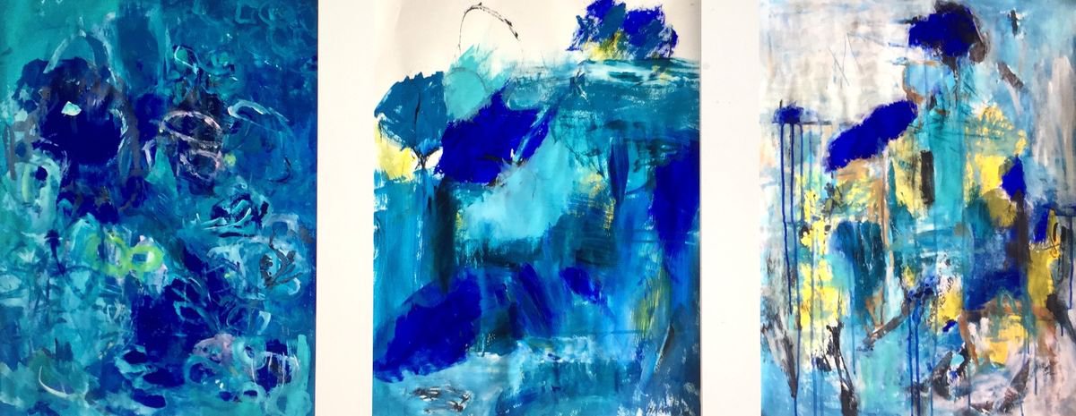 Rhapsody in Blue by Christel Haag