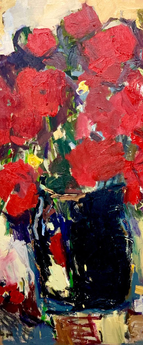 Summer flowers. by Lilia Orlova-Holmes
