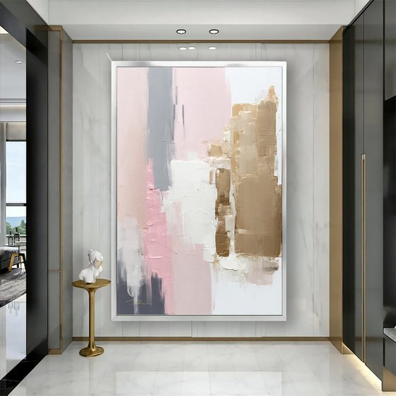 Pink and Gold Urban Contrast
