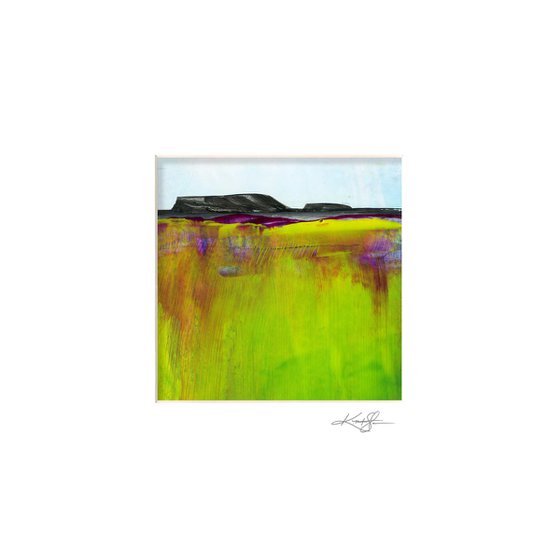 Mesa 138 - Southwest Abstract Landscape Painting by Kathy Morton Stanion