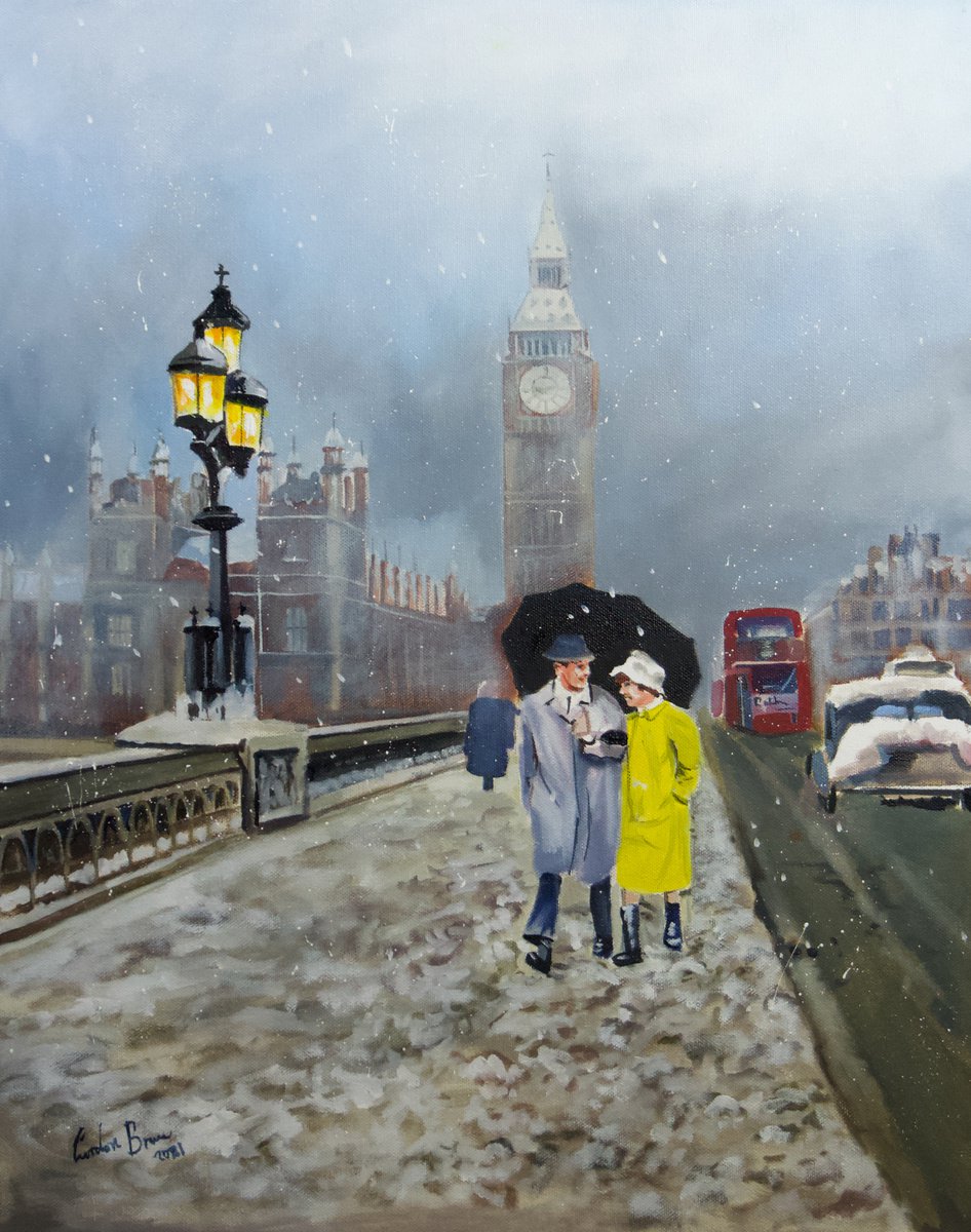 London snow by Gordon Bruce