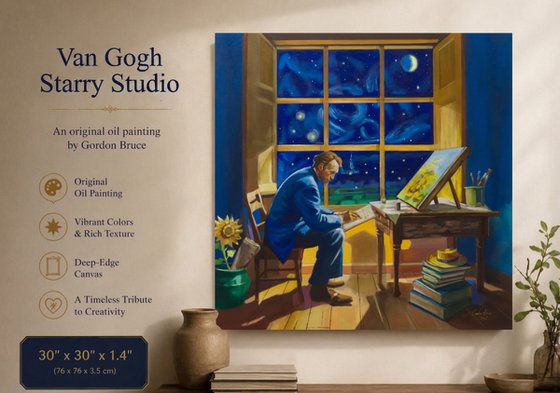 Van Gogh Starry Studio