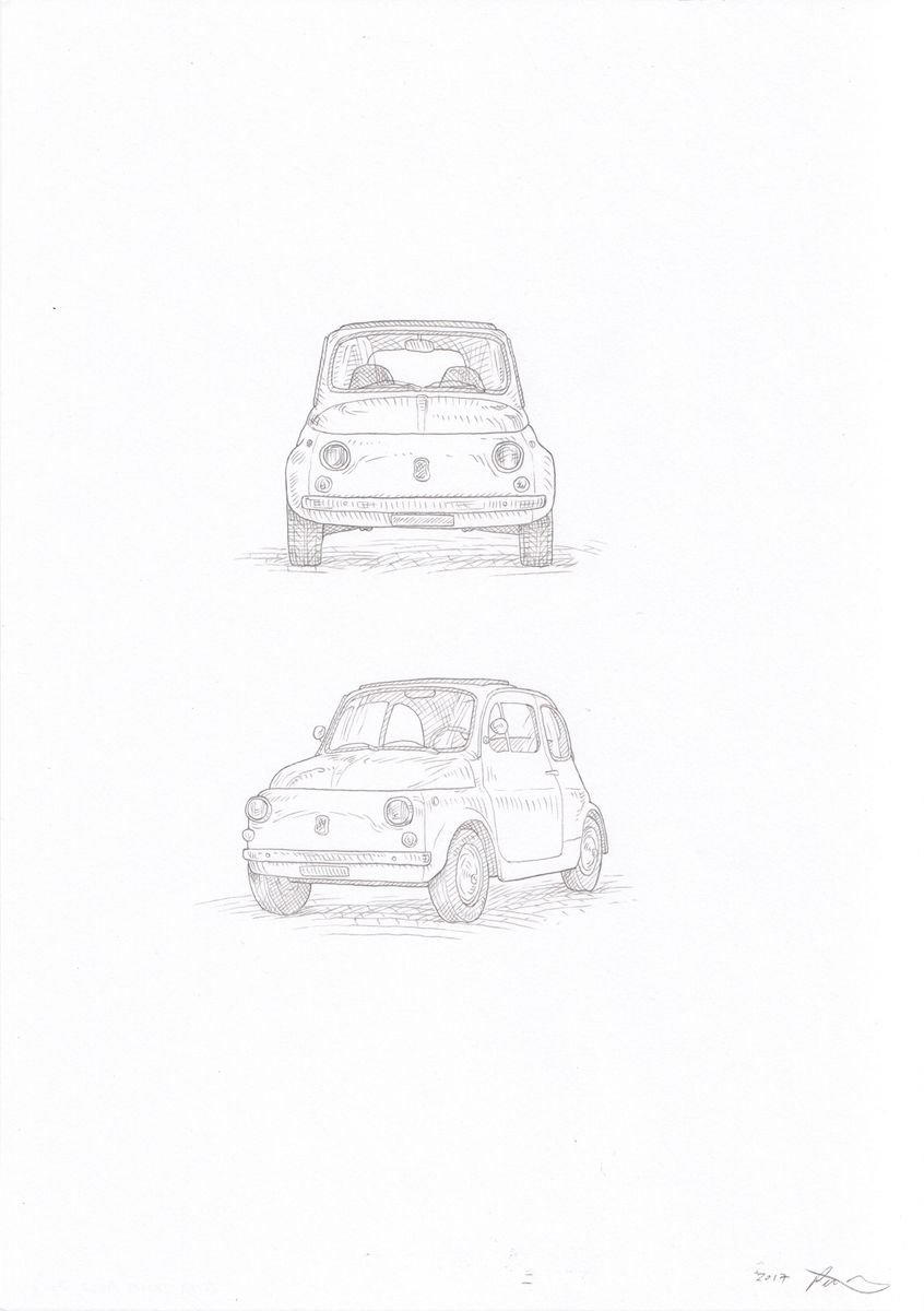 Fiat 500 by Peter James Field
