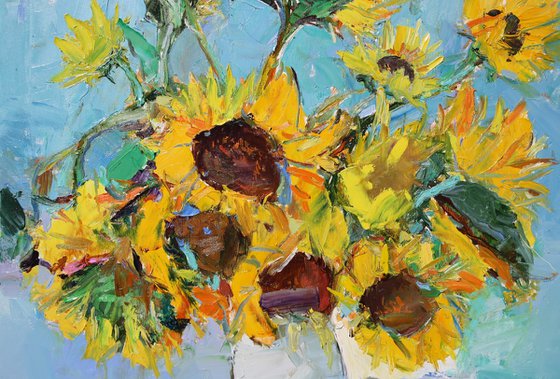 " Sunflowers "