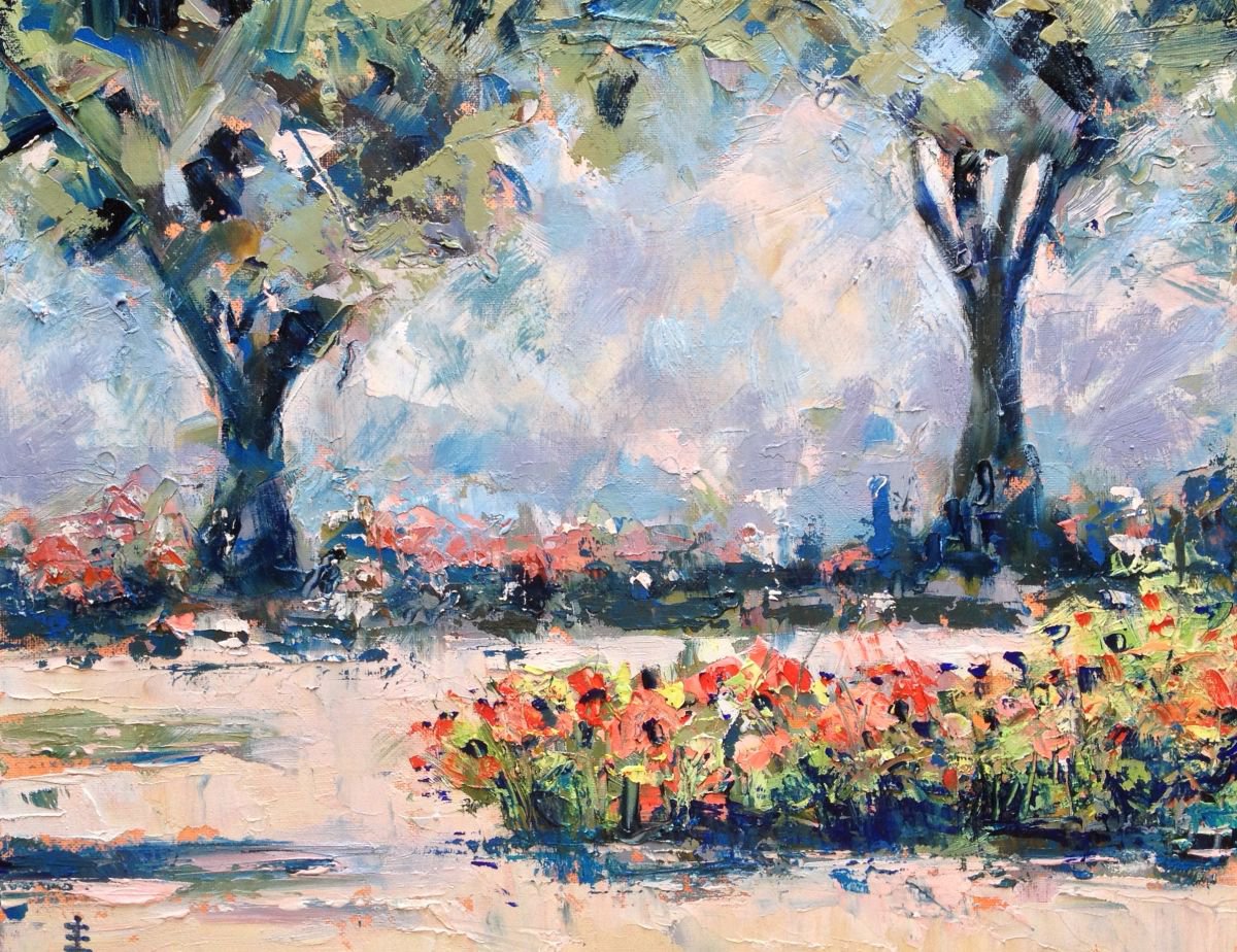 Summer Flowers II by Jean David