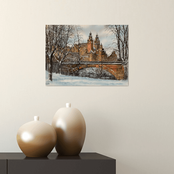 Winters day, Kelvingrove Glasgow