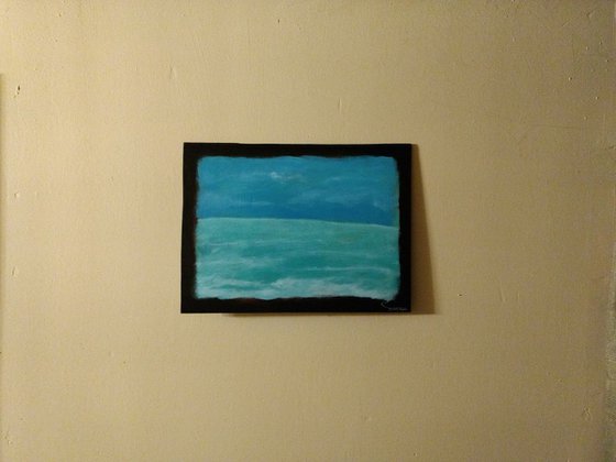 Breath. Seascape painting