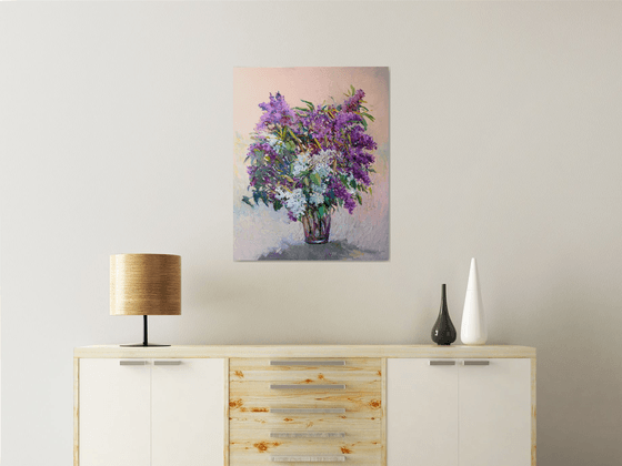 LIlacs in the Vase