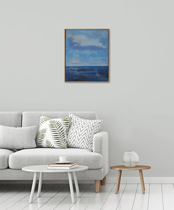 Cloud Framed 20x24" 51x60 cm by Bo Kravchenko