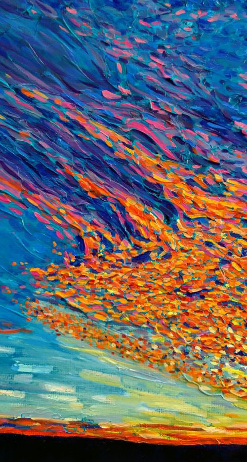 Dutch sunset by Van Lanigh