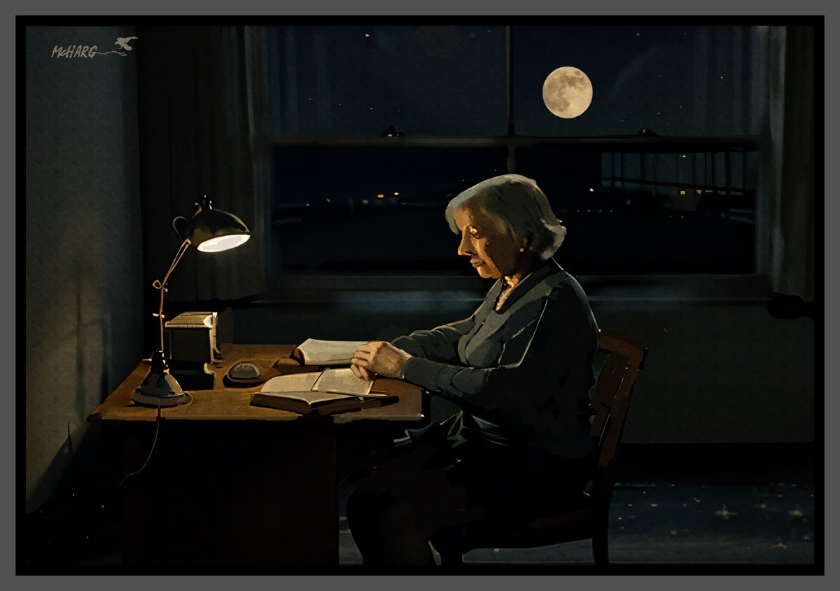 Impressionistic Portrait Painting By Joe Mcharg, 42 X 30, The Widow, Original Artwork