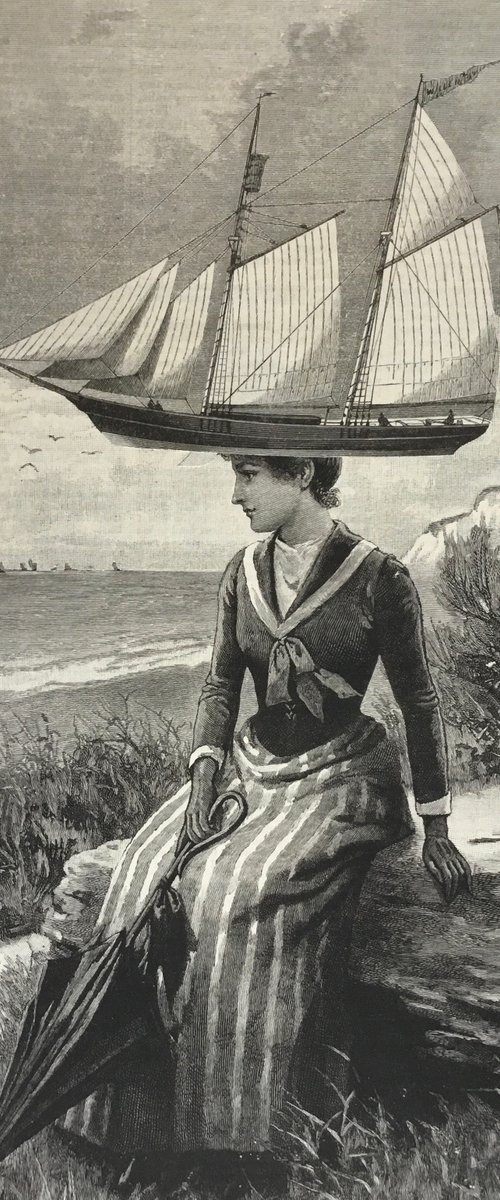 Watching the ships by Tudor Evans