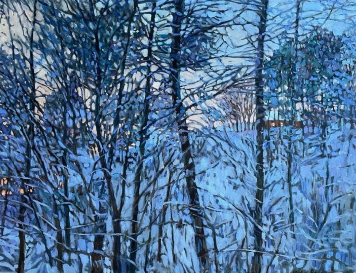 Winter Lace 2 By Nadezda Stupina, 35 X 28, Artwork For Sale On Artfinder
