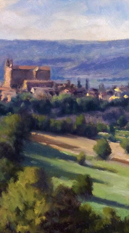 End of the Day in Provence by Pascal Giroud