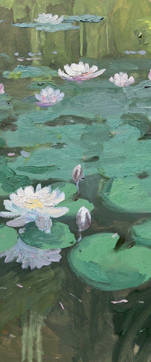 Water Lilies II by Andrii Kovalyk