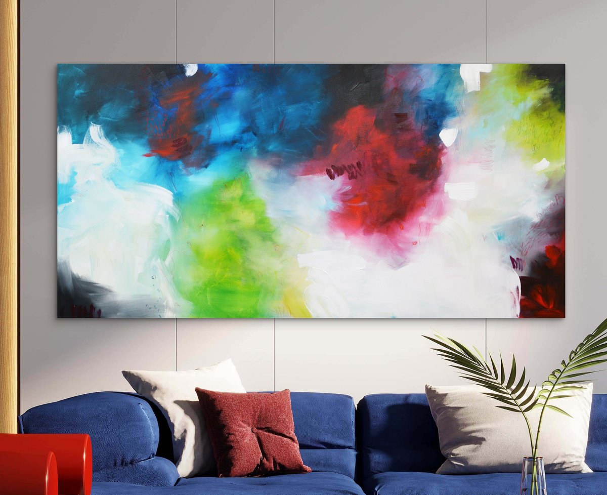  It Was Just An Illusion By Andrada Anghel, 60 X 30, Artwork For Sale On Artfinder