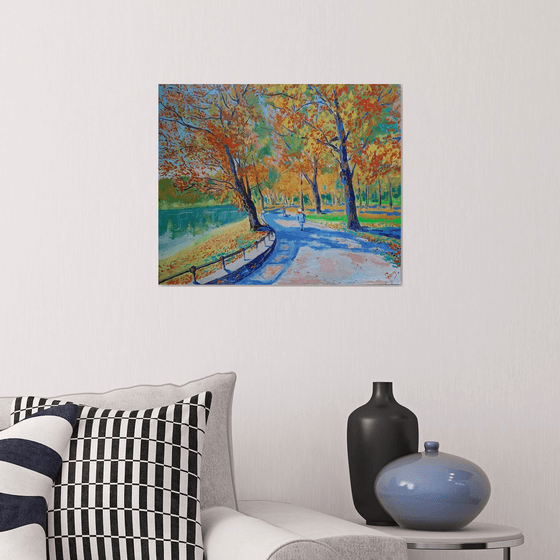 Autumn. Pond