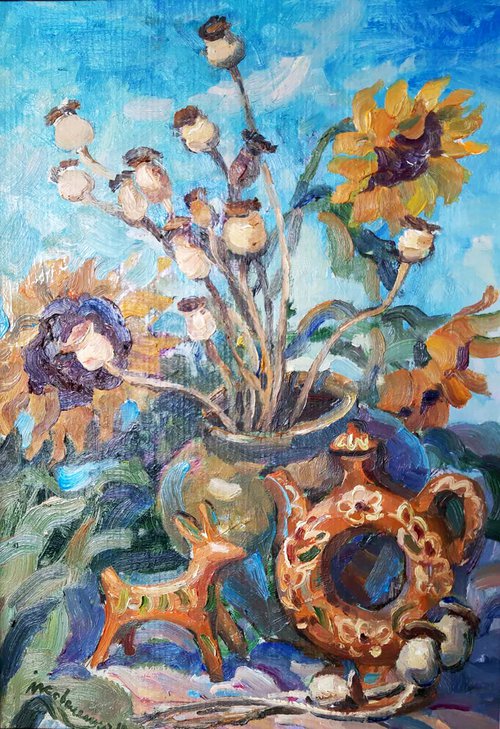 Sunflowers by Ivan Kovalenko