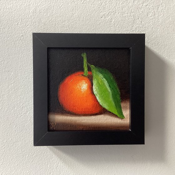 Little clementine still life