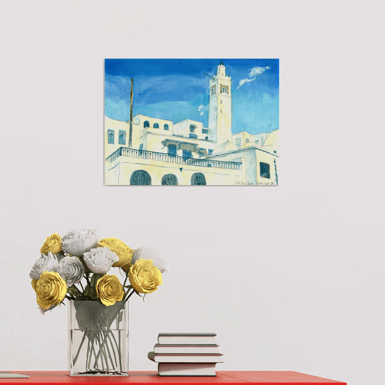 Sidi Bou Saïd. The Mosque