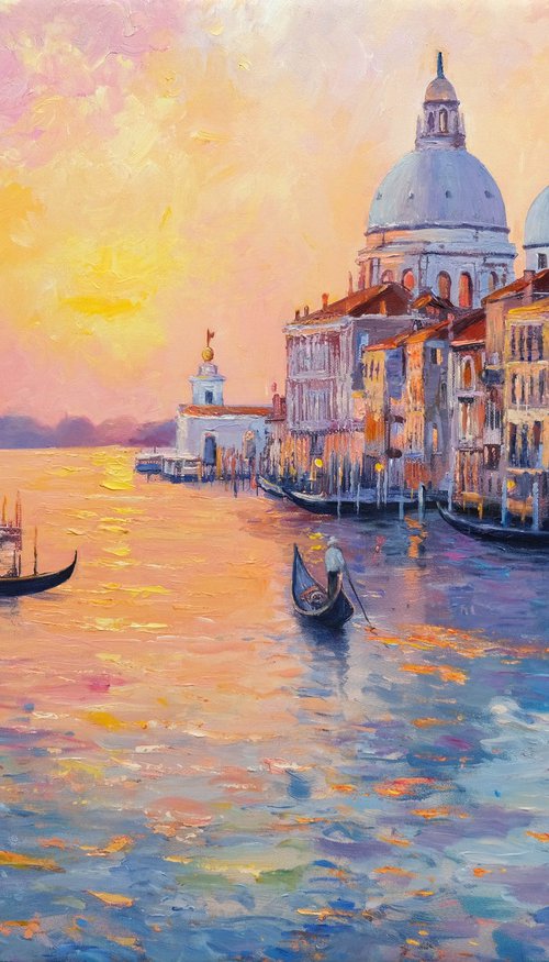 Venice Sunrise by Behshad Arjomandi