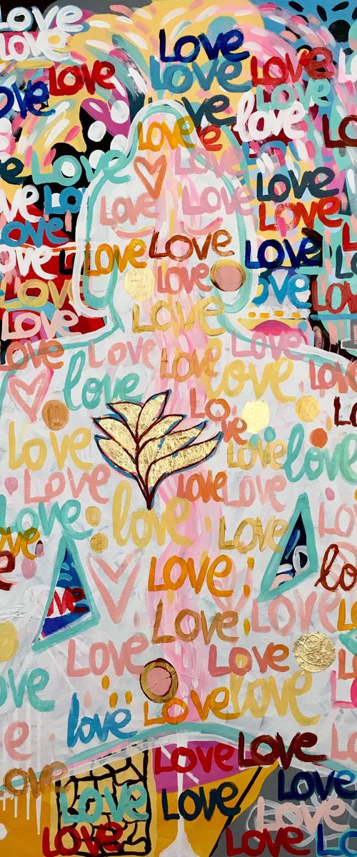 Buddha Love by Mercedes Lagunas