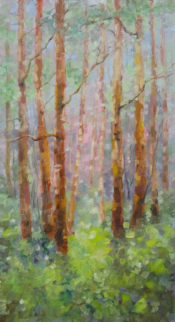 AN APRIL DAY IN WOODS