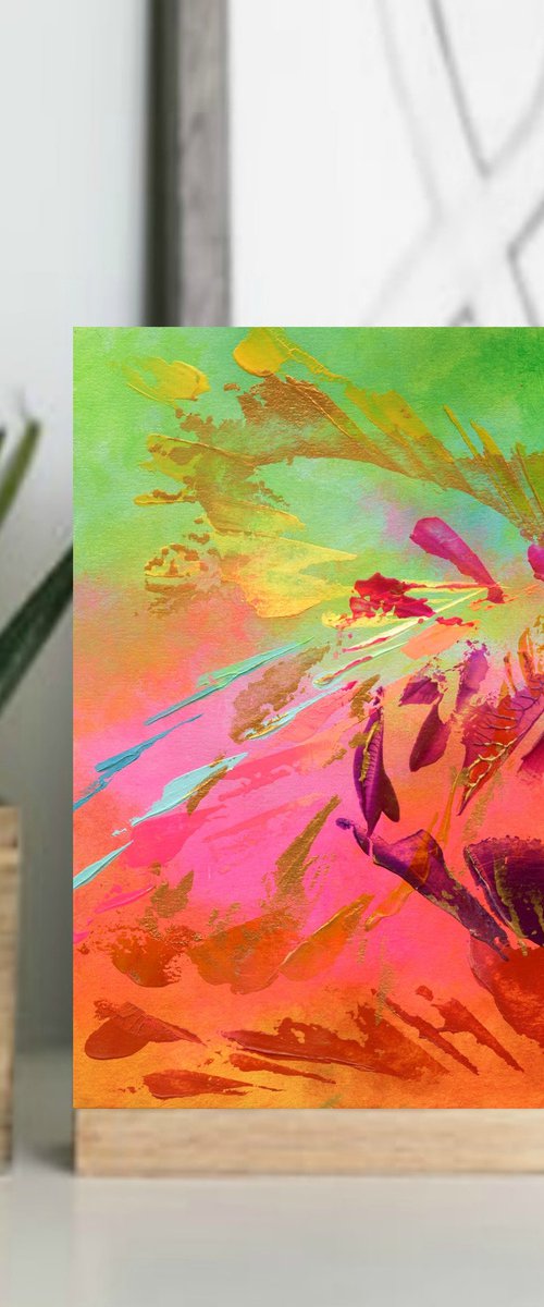 Mini Abstract 1 by Lisa Mann