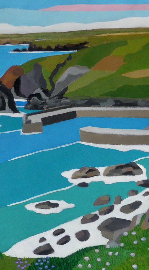 View towards Mullion Cove by Tim Treagust