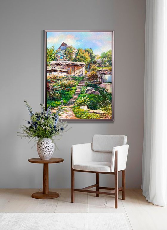 A Secluded Corner of Khashtarak Village